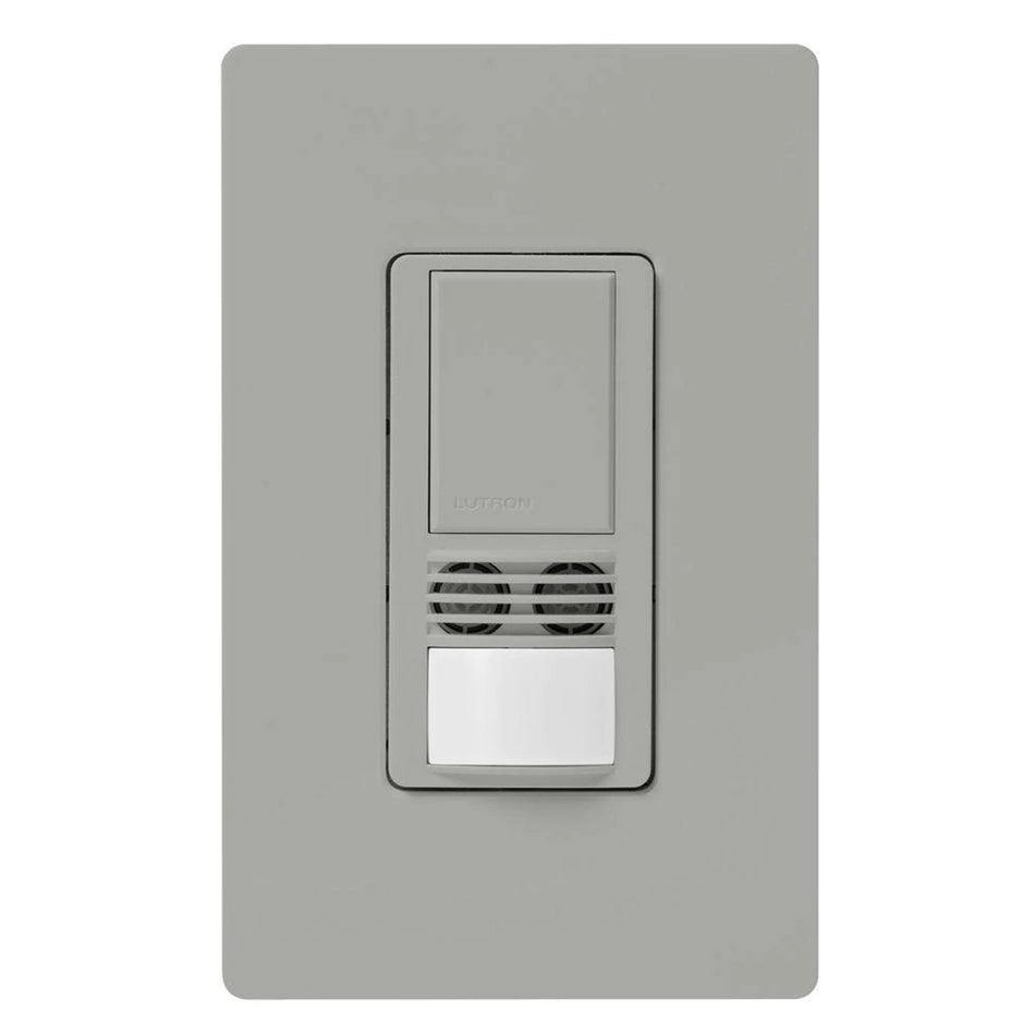 Lutron Maestro Dual-Tech Vacancy Sensor - Manual-On PIR & Ultrasonic (No Neutral) | MS-A102-V