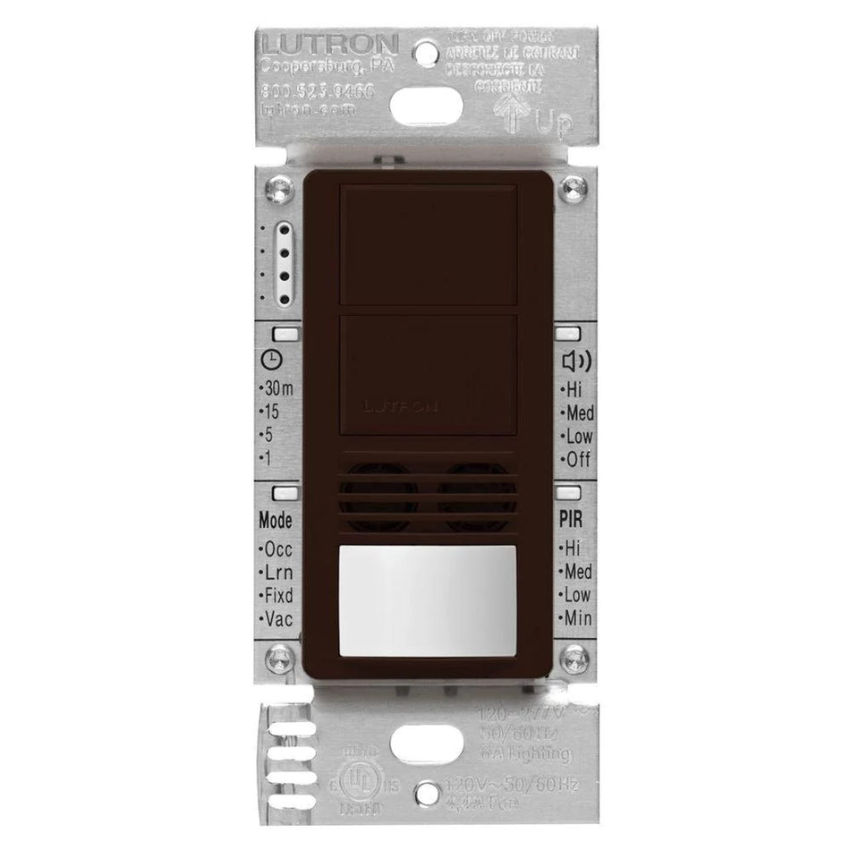 Lutron Maestro Dual-Tech Motion Sensor - Dual Circuit Control for Fan & Light | MS-A202