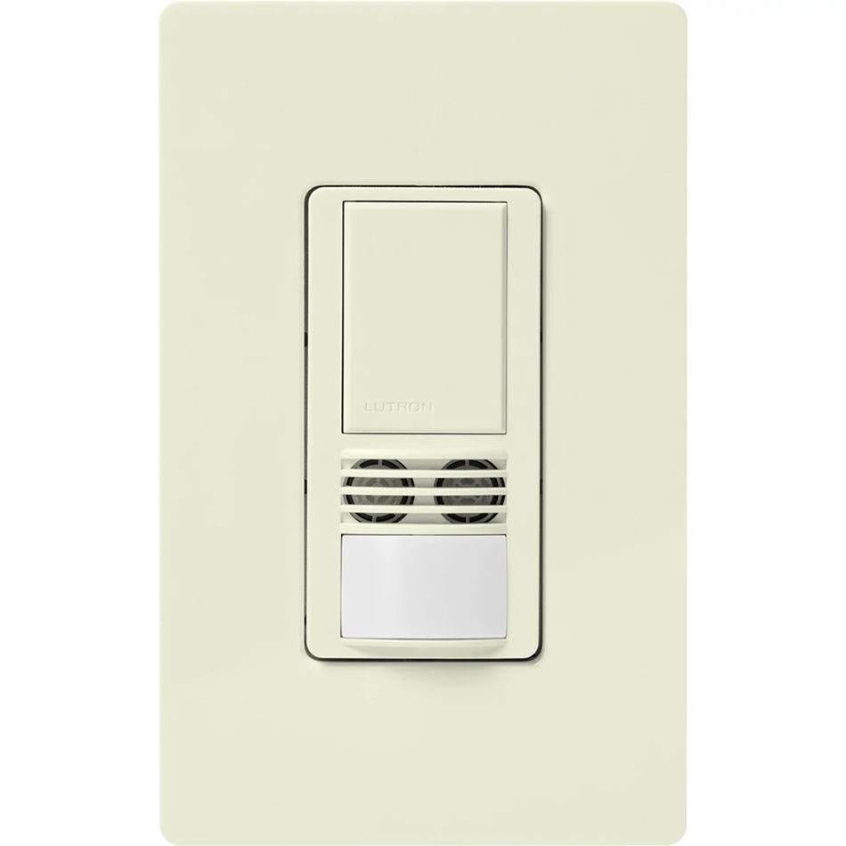 Lutron Maestro Dual-Tech Vacancy Sensor - Commercial Manual-On PIR & Ultrasonic | MS-B102-V