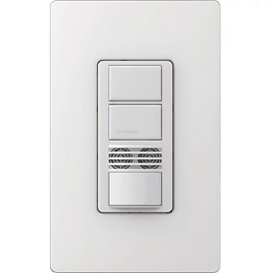 Lutron Maestro Dual-Tech Motion Sensor - Dual Circuit Commercial Control 120V/277V | MS-B202