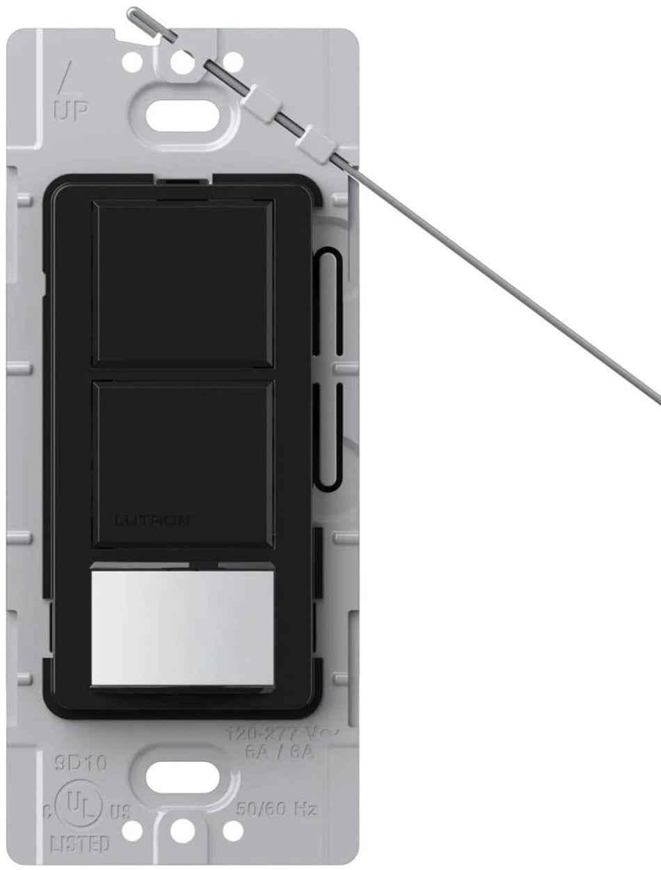 Lutron Maestro Dual-Circuit Motion Sensor Switch - 6A Commercial Occupancy Control | MS-OPS6-DDV