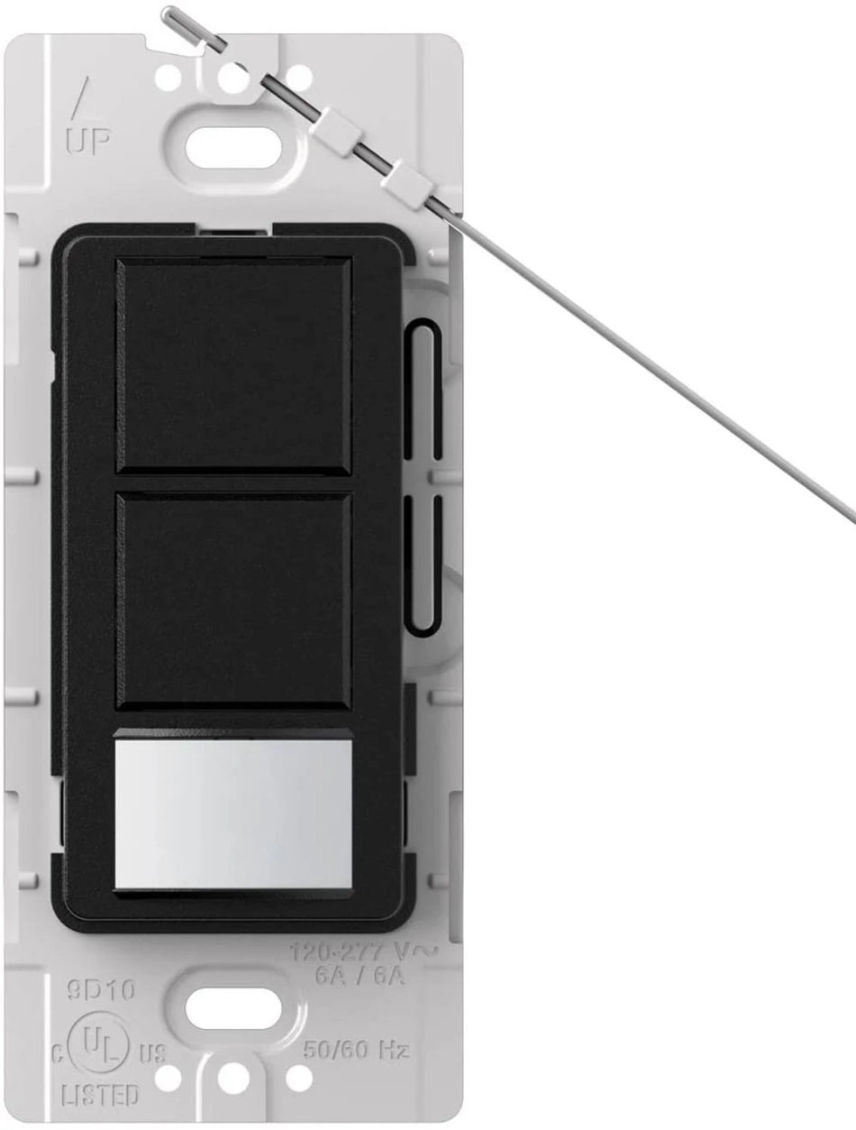 Lutron Maestro Dual-Circuit Motion Sensor Switch - 6A Commercial Occupancy Control | MS-OPS6-DDV