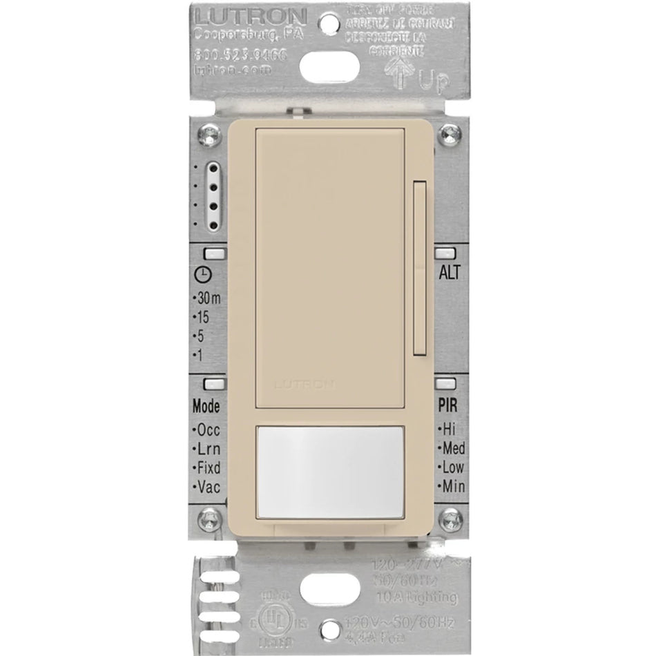 Lutron Maestro 0-10V Motion Sensor Dimmer - Commercial LED Occupancy Control | MS-Z101