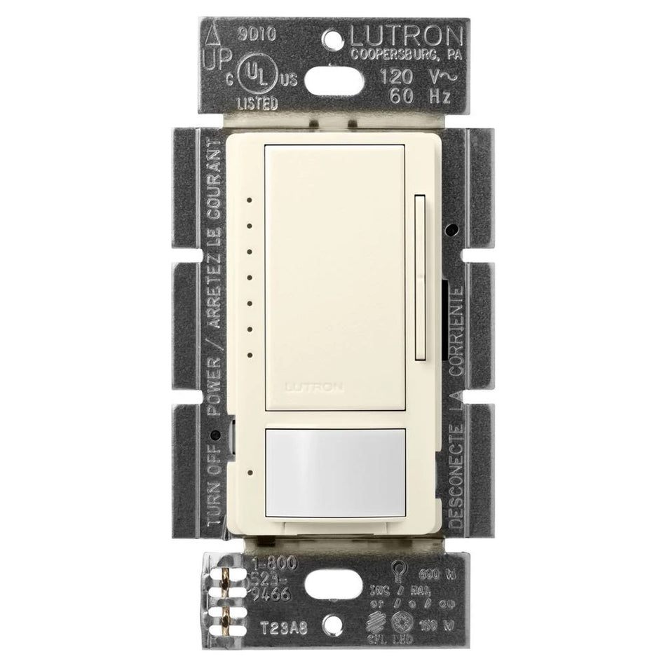 Lutron Maestro LED+ Motion Sensor Dimmer - 150W LED Occupancy Sensor | MSCL-OP153M