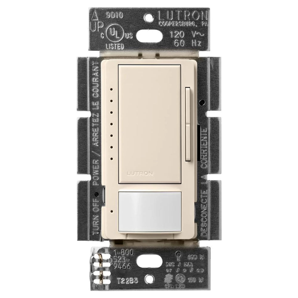 Lutron Maestro LED+ Motion Sensor Dimmer - 150W LED Occupancy Sensor | MSCL-OP153M