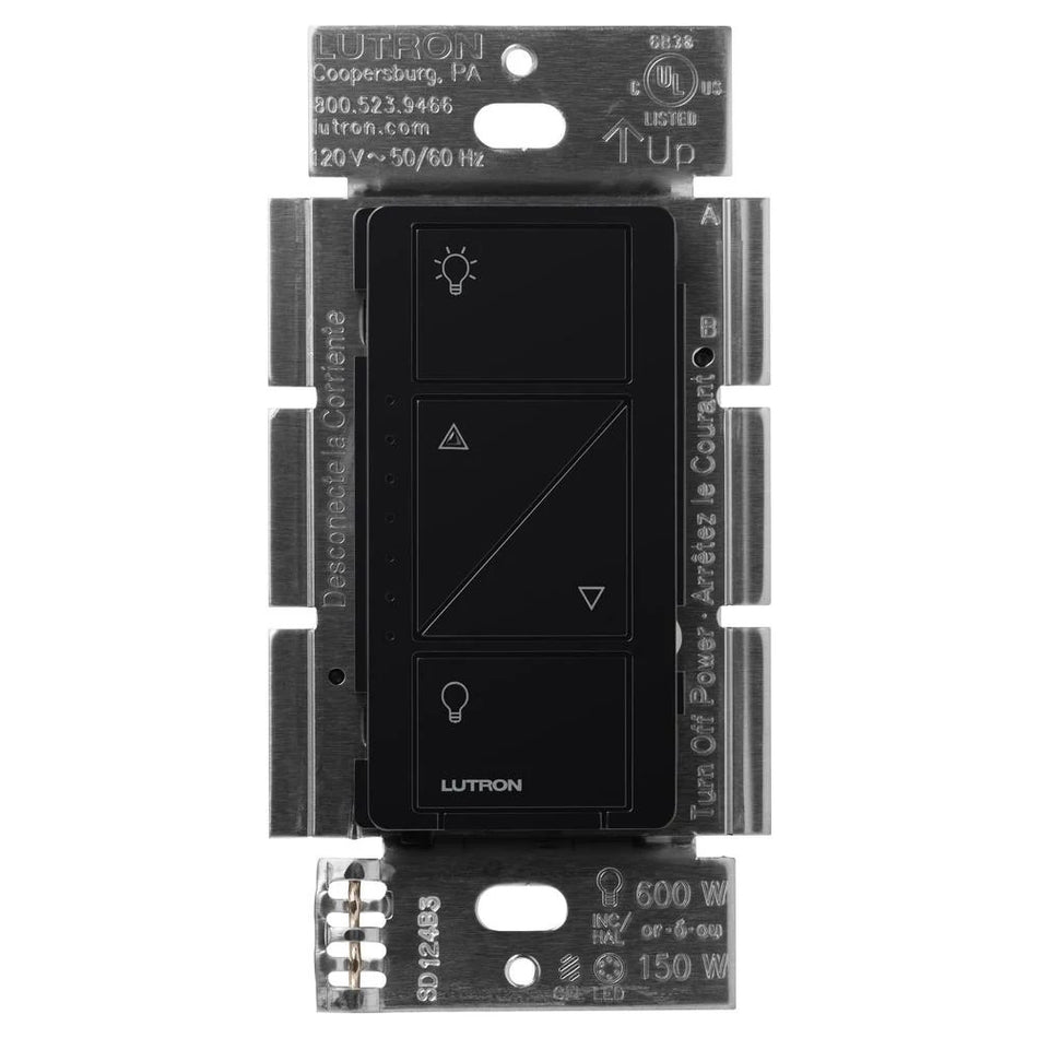 Lutron Caseta Smart Dimmer Switch - 150W LED, No Neutral Required | PD-6WCL