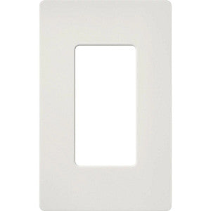 Lutron Claro 1-Gang Decorator Wallplate - Screwless Snap-On Design | SC-1