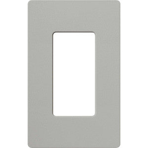 Lutron Claro 1-Gang Decorator Wallplate - Screwless Snap-On Design | SC-1