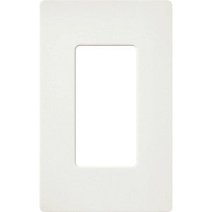 Lutron Claro 1-Gang Decorator Wallplate - Screwless Snap-On Design | SC-1