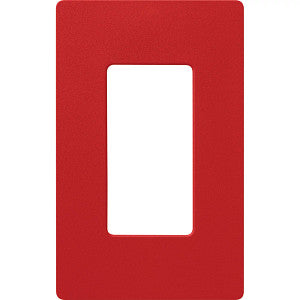 Lutron Claro 1-Gang Decorator Wallplate - Screwless Snap-On Design | SC-1