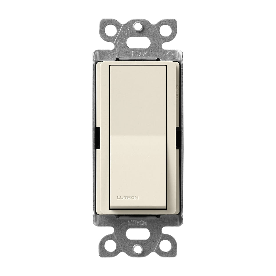 Lutron Satin Colors 15A On/Off Rocker Switch - 4-Way Decorator Paddle | SC-4PS