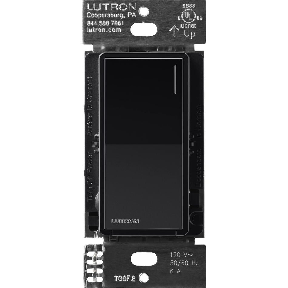 Lutron Sunnata 6A Electronic Switch - Light Bar Touch Control (Neutral Required) | ST-6ANS