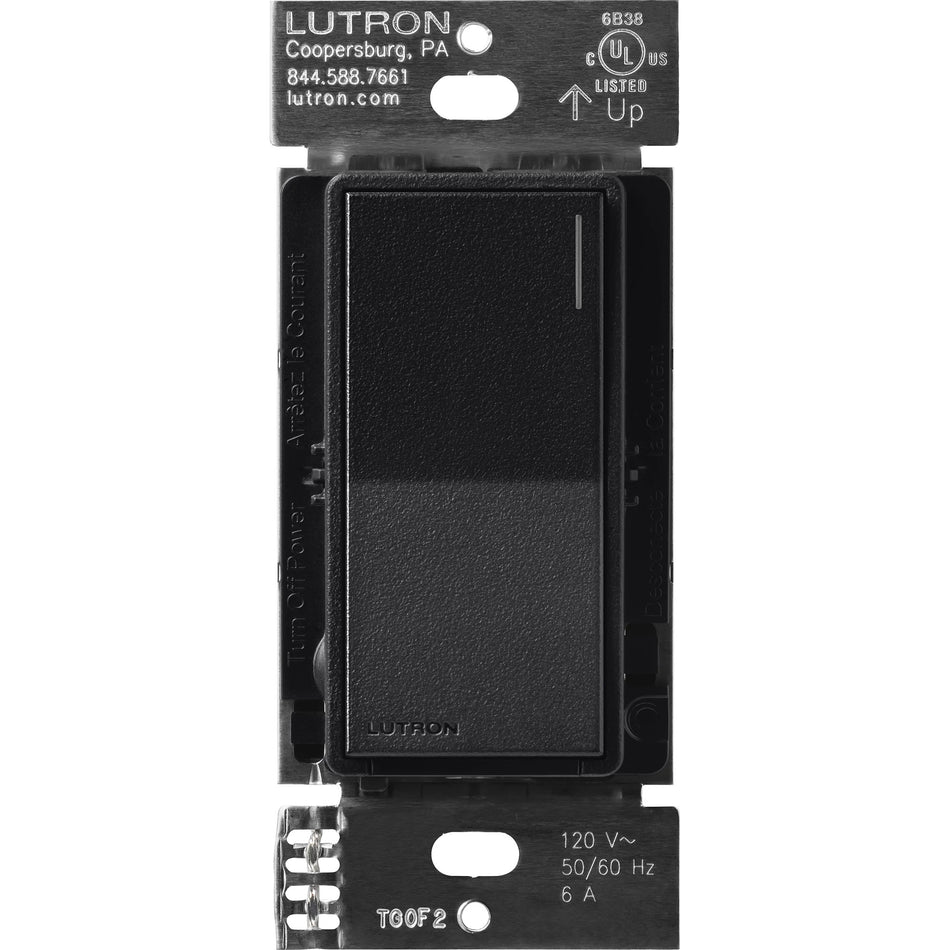 Lutron Sunnata 6A Electronic Switch - Light Bar Touch Control (Neutral Required) | ST-6ANS