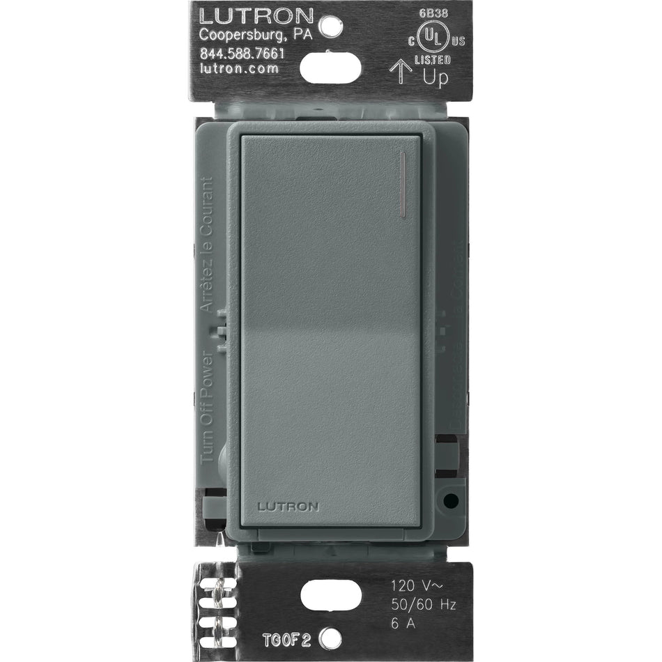 Lutron Sunnata 6A Electronic Switch - Light Bar Touch Control (Neutral Required) | ST-6ANS