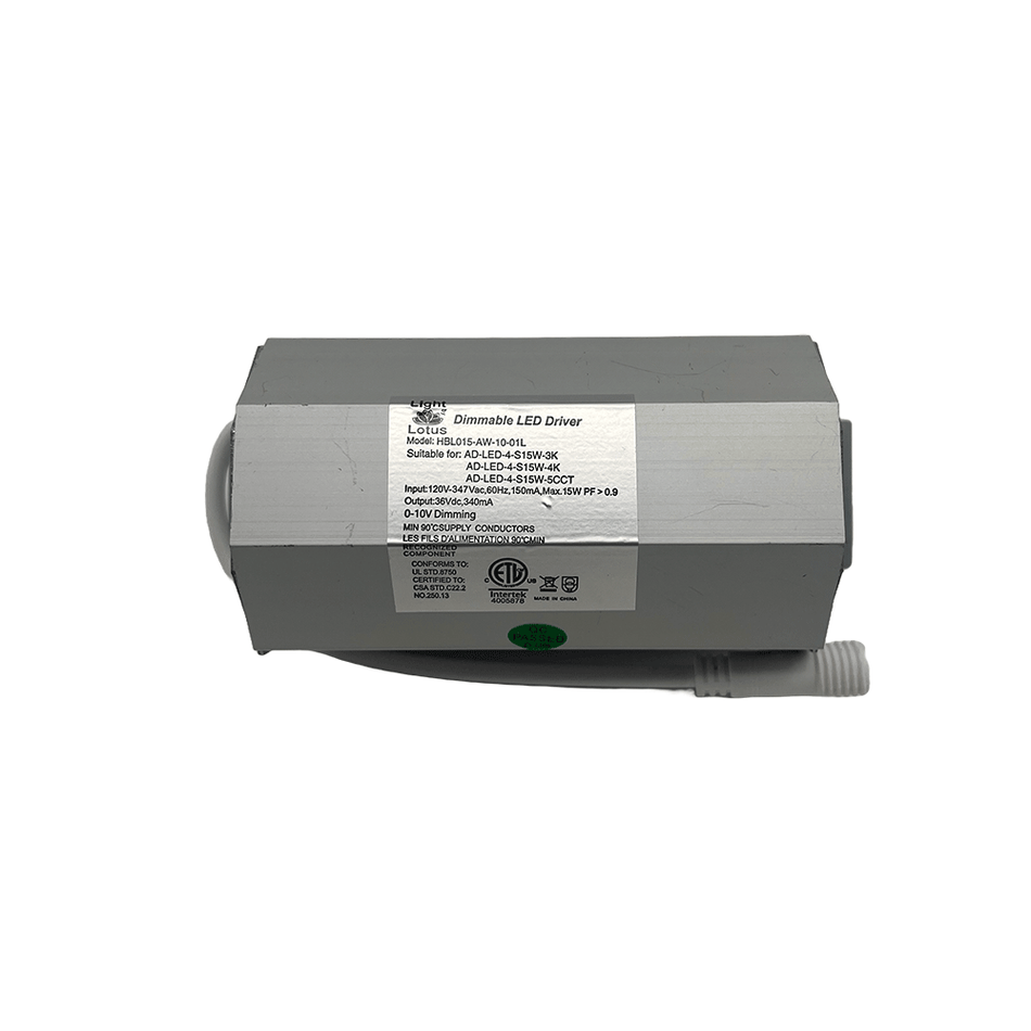 Studio Photography Marketing Image of Lotus LED Lights Product HBL012-AW-10-01L-FP for SimplySecured.ca Shopify