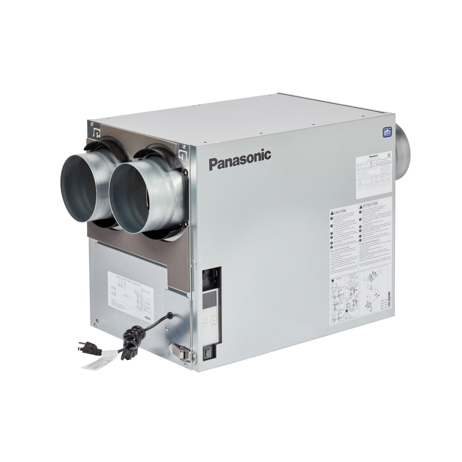 Panasonic BalancedHome Elite 150 CFM ERV FV-15VE1S side-port, temperate, exhaust-only