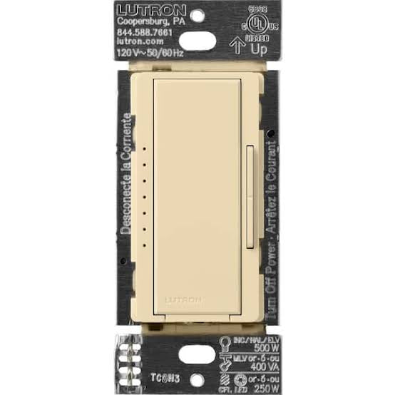 Lutron Diva 0-10V Dimmer Switch - 8A Integrated On/Off Switching | DVSTV