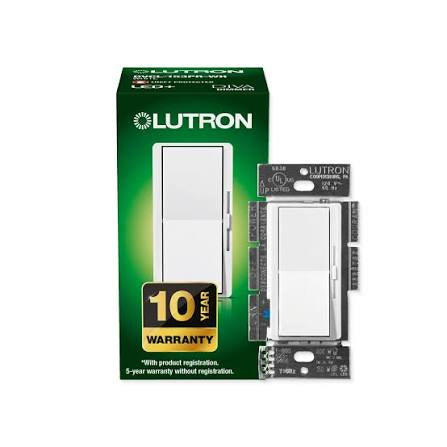 Lutron Diva LED+ Dimmer Switch with Wallplate - 150W LED Retail Pack | DVCL-153PH