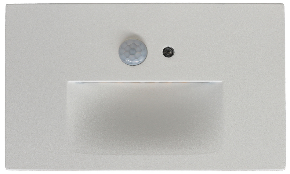 LED Step Light Horizontal with Motion Sensor & Photocell | LSD03-3K