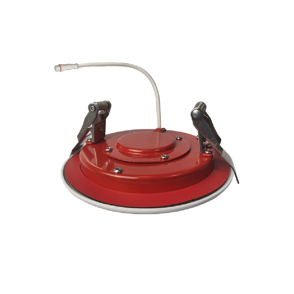 Lotus 4″ Round Fire Rated Flat Edgelit LED (9W, 5CCT) | Lotus LFR-4R-FE-9W-5CCT