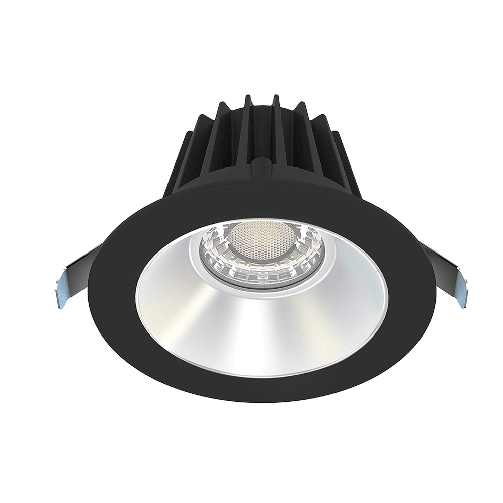 Studio Photography Marketing Image of Lotus LED Lights Product JXL-COB04-R15W-5CCT-BK-4RR-SM-WH for SimplySecured.ca Shopify
