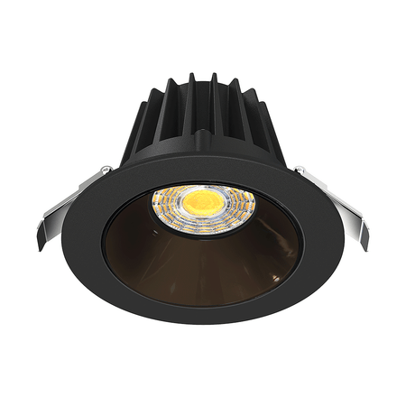 Studio Photography Marketing Image of Lotus LED Lights Product JXL-COB04-R15W-5CCT-BK-4RR-SM-BK for SimplySecured.ca Shopify