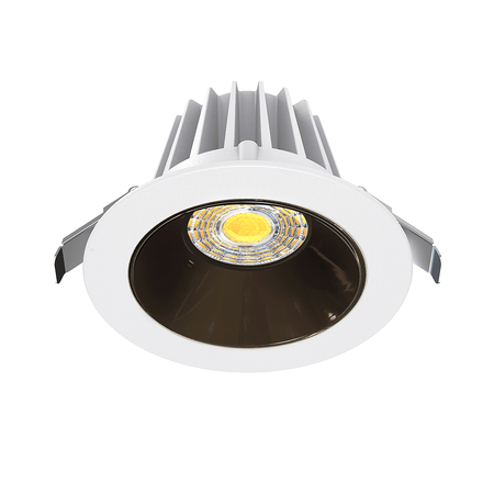 Studio Photography Marketing Image of Lotus LED Lights Product JXL-COB04-R15W-5CCT-BK-4RR-SM-AZ for SimplySecured.ca Shopify