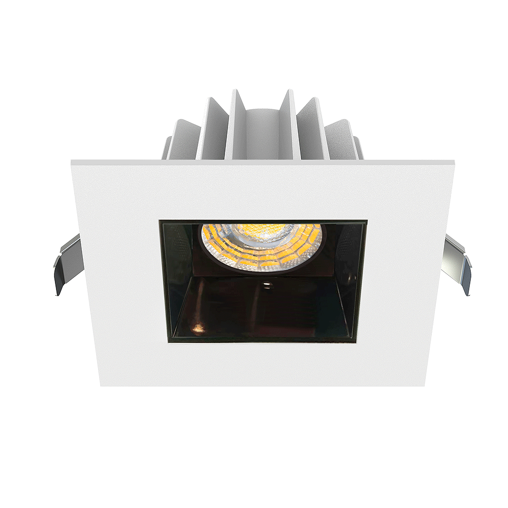 Studio Photography Marketing Image of Lotus LED Lights Product JXL-COB04-S15W-5CCT-BK-4SR-SM-BC for SimplySecured.ca Shopify
