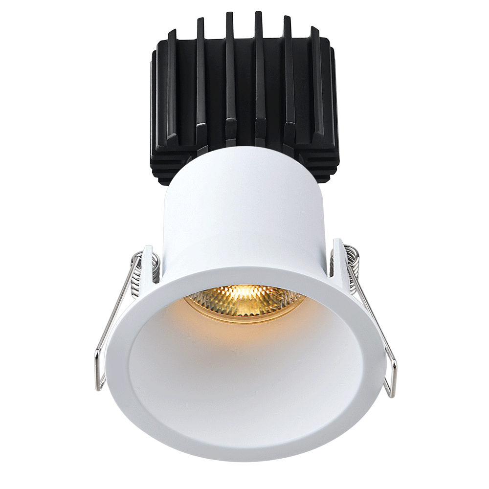 Studio Photography Marketing Image of Lotus LED Lights Product L3F-RDT-BK-LB24-3K95 for SimplySecured.ca Shopify