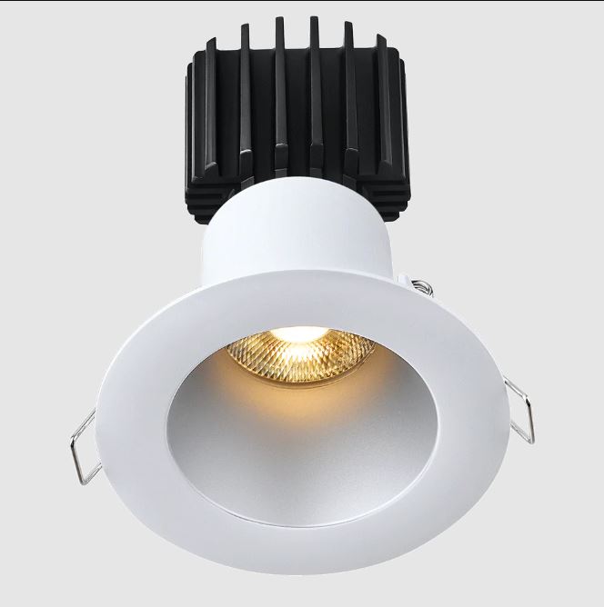 Tangra 3" Fixed Round Deep Regressed Wide Trim Aluminum | L3F-RDW-AZ