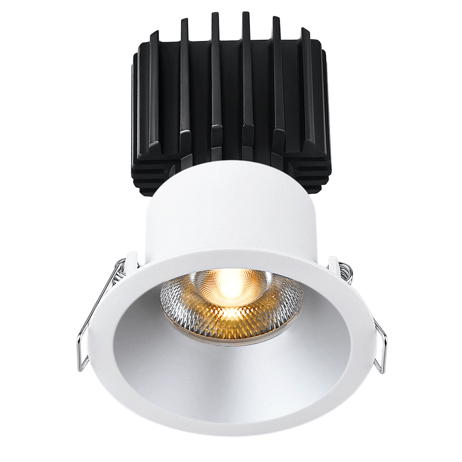 Tangra 3" Fixed Round Recessed Thin Trim Aluminum | L3F-RRT-AZ