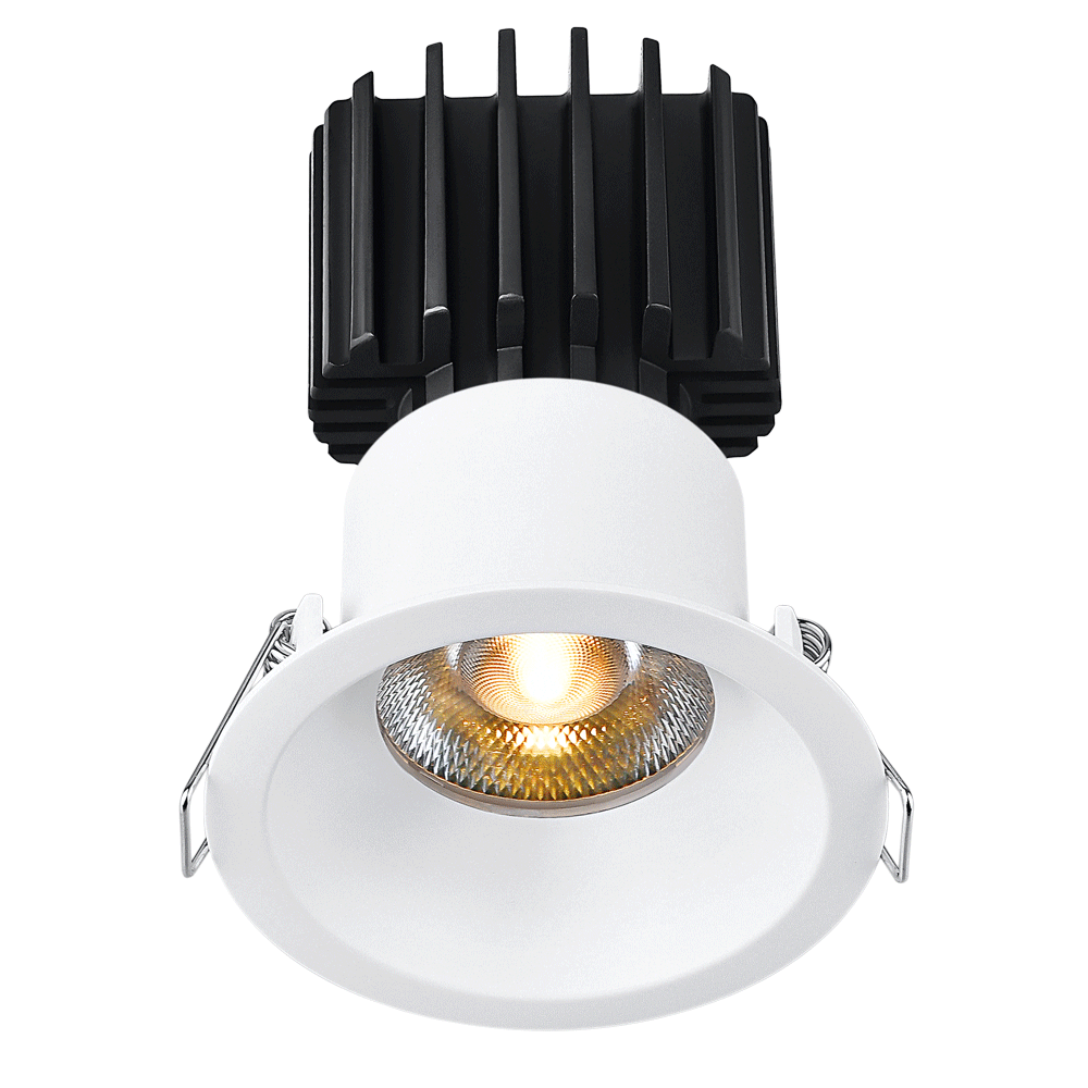 Studio Photography Marketing Image of Lotus LED Lights Product L3F-RRT-BK-LB24-3K95 for SimplySecured.ca Shopify