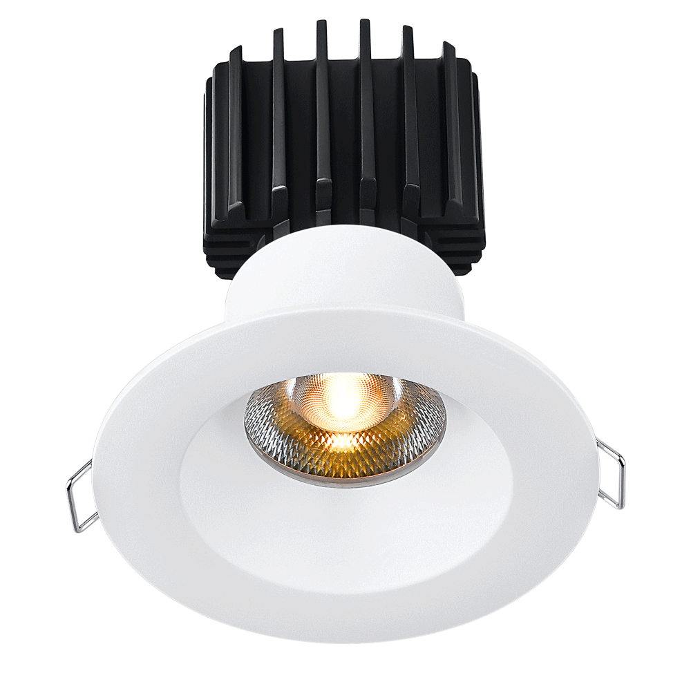 Studio Photography Marketing Image of Lotus LED Lights Product L3F-RRW-BK-LB24-3K95 for SimplySecured.ca Shopify