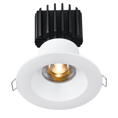 Studio Photography Marketing Image of Lotus LED Lights Product L3F-RRW-WH-LW24-3K95 for SimplySecured.ca Shopify