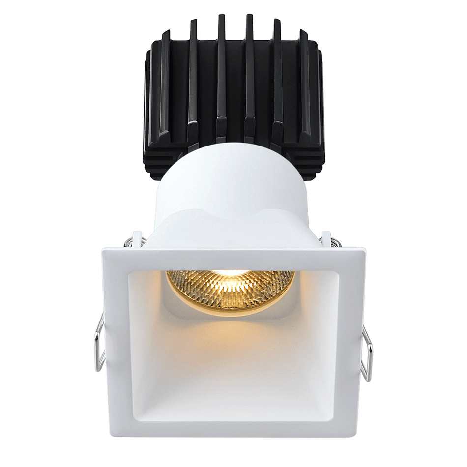 Studio Photography Marketing Image of Lotus LED Lights Product L3F-SDT-BK-LB24-3K95 for SimplySecured.ca Shopify