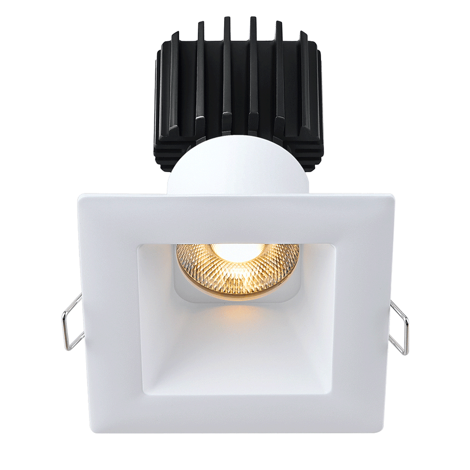 Studio Photography Marketing Image of Lotus LED Lights Product L3F-SDW-WH-LW24-3K95 for SimplySecured.ca Shopify