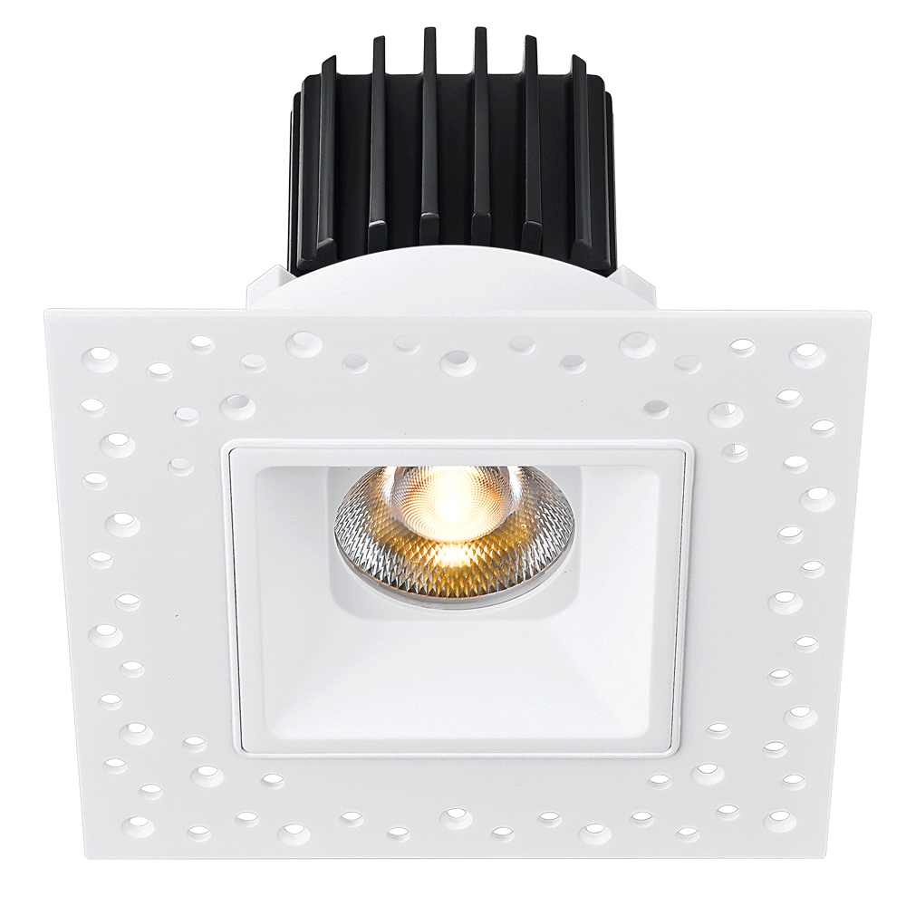 Studio Photography Marketing Image of Lotus LED Lights Product L3F-SRI-BK-LB24-3K95 for SimplySecured.ca Shopify