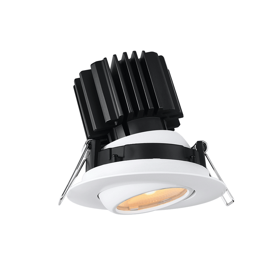 Studio Photography Marketing Image of Lotus LED Lights Product L3G-RFW-WH-LW24-3K95 for SimplySecured.ca Shopify