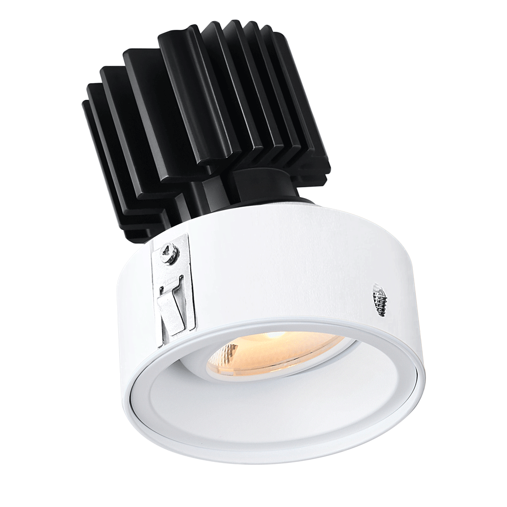 Studio Photography Marketing Image of Lotus LED Lights Product L3G-RIF-WH-LW24-3K95 for SimplySecured.ca Shopify