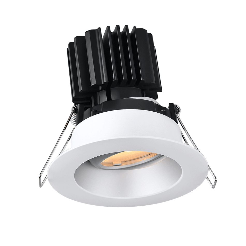 Tangra 3" Gimbal Round Recessed Wide Trim Aluminum | L3G-RRW-AZ
