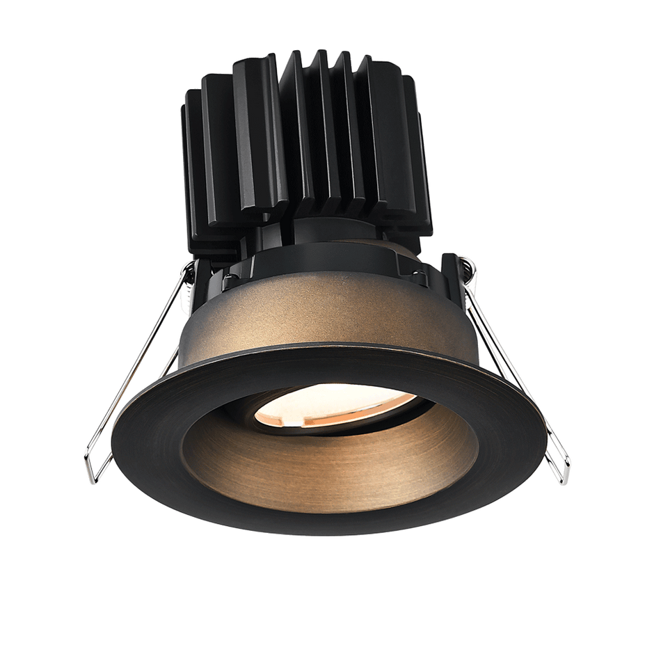 Tangra 3" Gimbal Round Recessed Wide Trim Bronze | L3G-RRW-BR