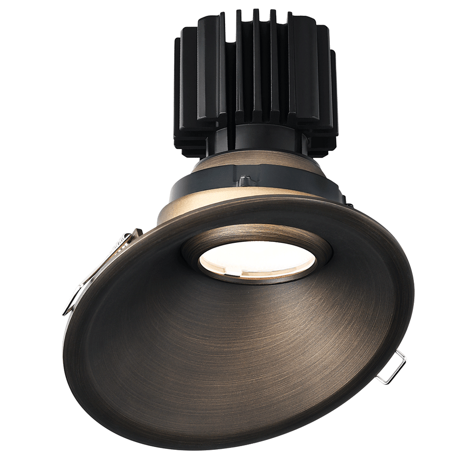Tangra 4" Gimbal Round Sloped Thin Trim Bronze | L3G-RST-BR