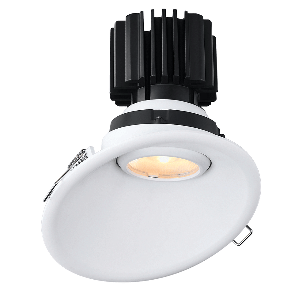 Studio Photography Marketing Image of Lotus LED Lights Product L3G-RST-BK-LB24-3K95 for SimplySecured.ca Shopify