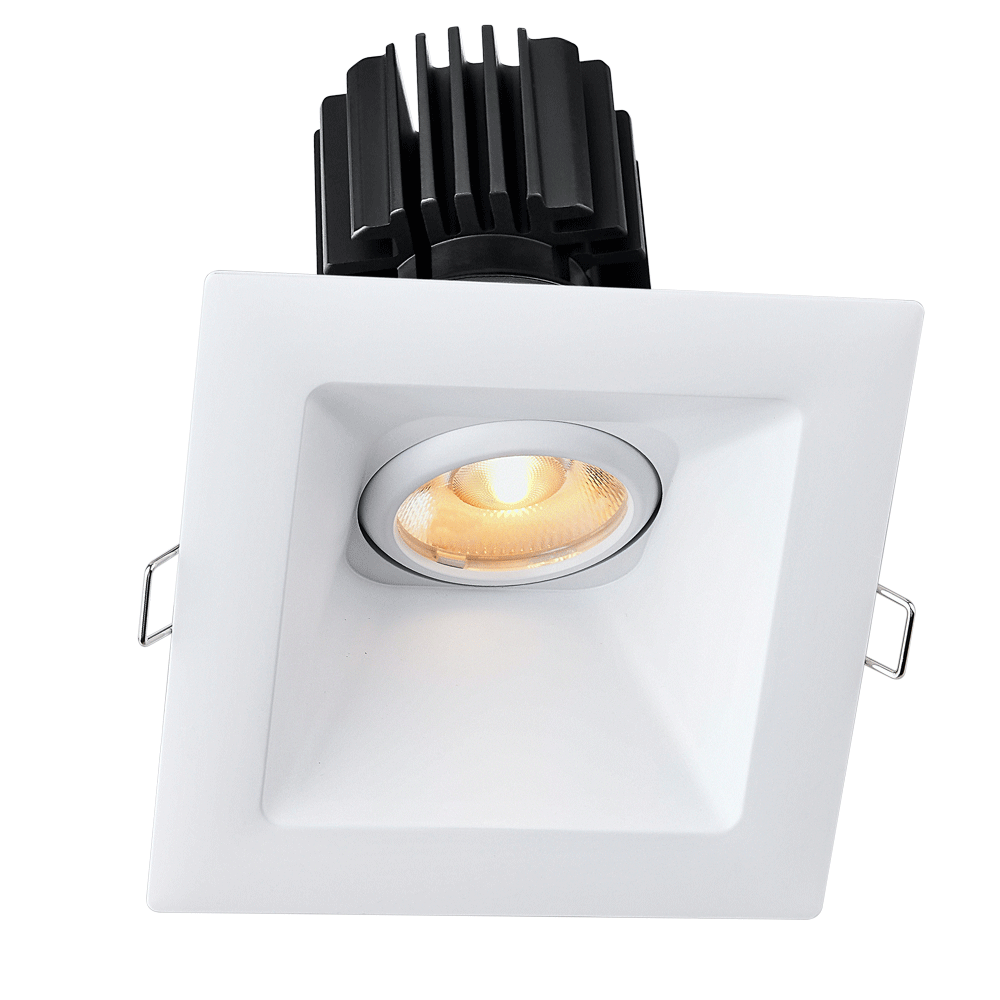 Studio Photography Marketing Image of Lotus LED Lights Product L3G-SSW-BK-LB24-3K95 for SimplySecured.ca Shopify
