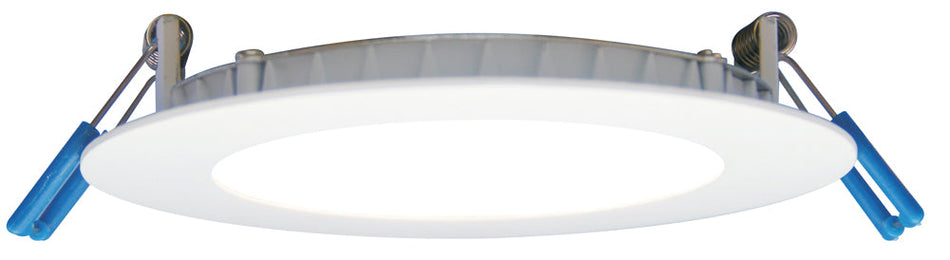 4" 24V DC Input Version of the Round Builder Grade Constant Voltage Dimmable 11W 120V 110° CRI 80 Wet Type IC Air-Tight | LB4R24V/