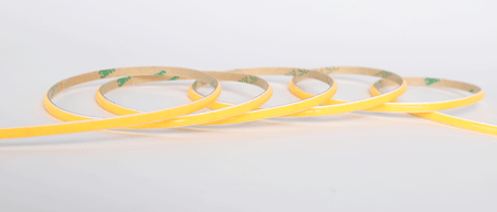 Studio Photography Marketing Image of Lotus LED Lights Product LBL-COB-384-24V-4MM-27K-16FT-IP20 for SimplySecured.ca Shopify