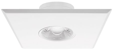 Studio Photography Marketing Image of Lotus LED Lights Product LBL-JB10W-5CCT-SQ-WH for SimplySecured.ca Shopify