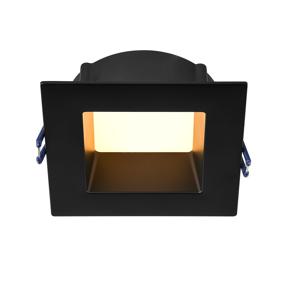 Studio Photography Marketing Image of Lotus LED Lights Product LE4SR-5CCT-BK for SimplySecured.ca Shopify