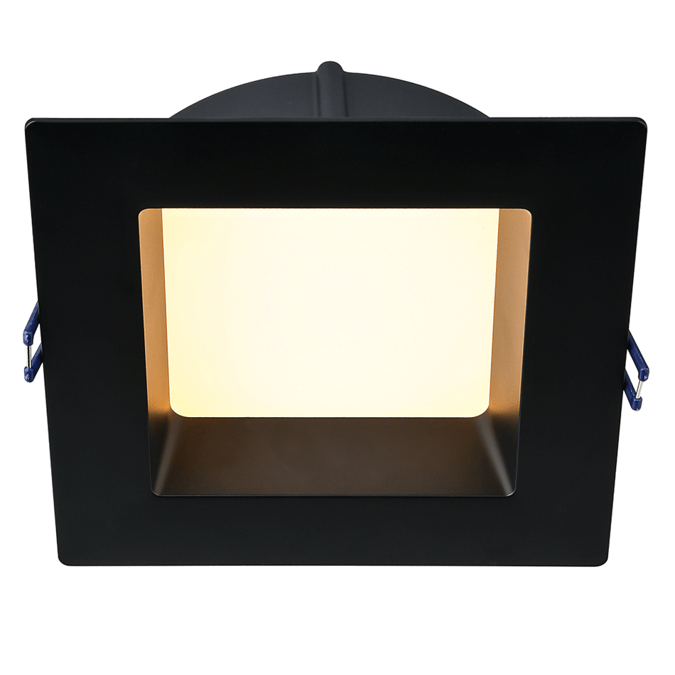 Studio Photography Marketing Image of Lotus LED Lights Product LE6SR-5CCT-BK for SimplySecured.ca Shopify