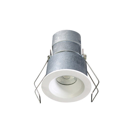 Lotus LED-1-S6W round white trim 1/8 inch